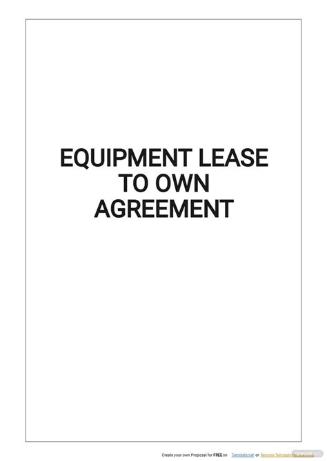 excavator lease to own